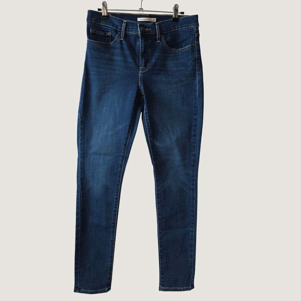 Levi's 311 Shaping Skinny Jeans Womens 28 Dark Wash Excellent Stretch Denim